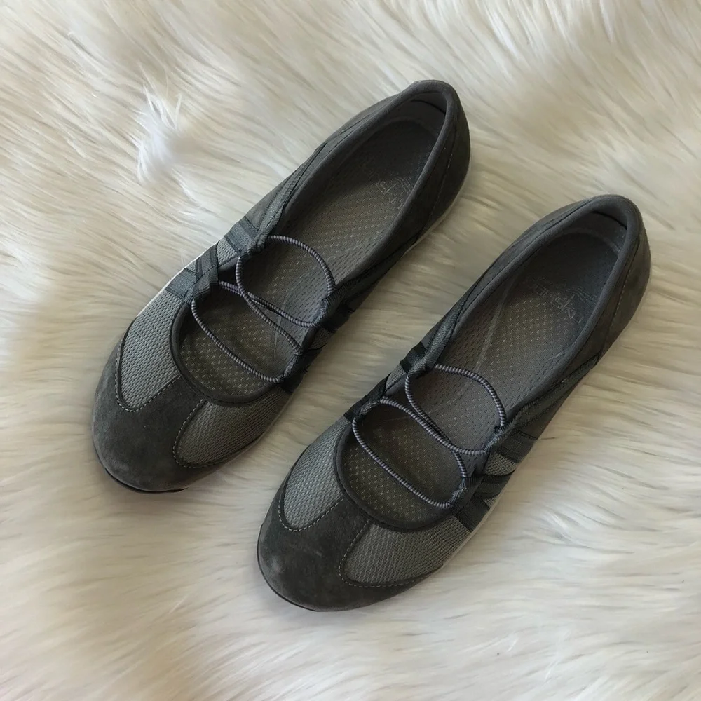 Dansko Honey Suede Mary Jane Shoes Charcoal 6 - Picture 3 of 8